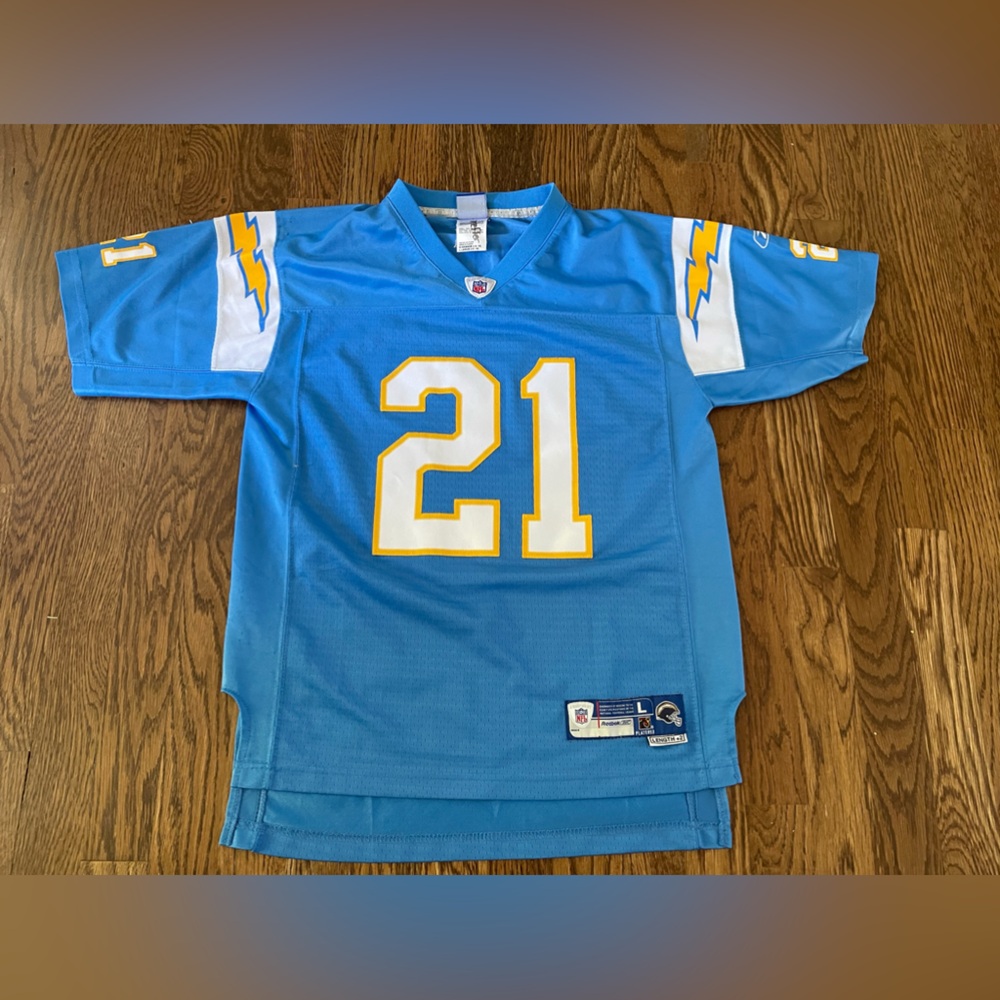 San Diego chargers classic Reebok jersey kids large (14-16)